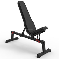 Banc d'haltères léger, suspendu et pliable, réglable, plat/incliné, exercice, banc polyvalent pour la salle de sport à domicile