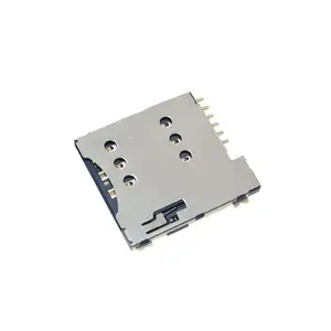 GSM/GPRS modulo micro Sim Card Socket push tipo di Sim del supporto di carta