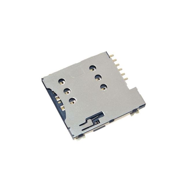 GSM/GPRS Module Micro Sim Card Socket  Push Type Sim Card Holder