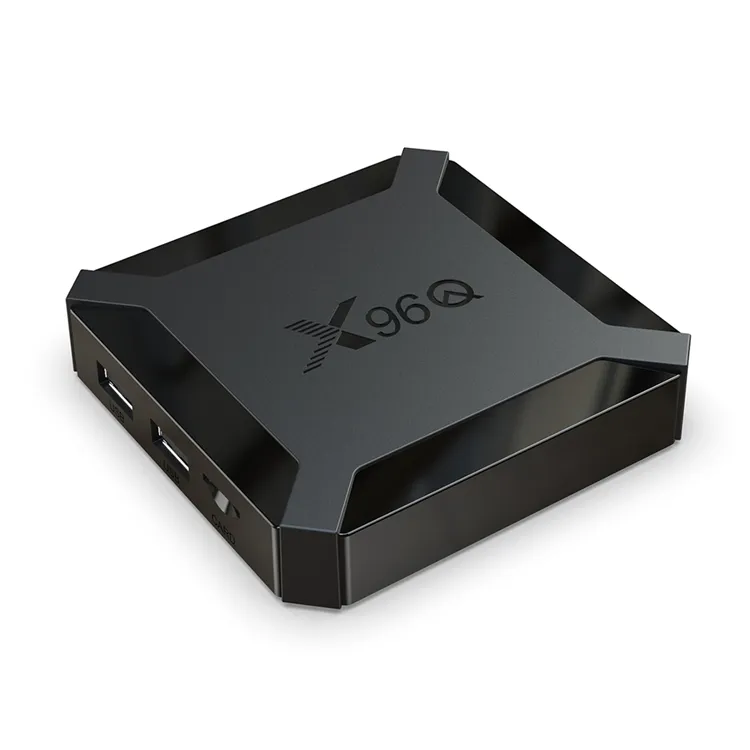 Tv Box Android 10.0 X96Q with factory price Quad Core 2.4G 4k 1GB 8GB / 2GB 16GB smart tv android ott box in Set Top Box