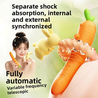 Masturbateur 2-en-1, stimulateur de clitoris et de mamelons par succion, vibrateur pour femmes, gode en silicone à double tête, vibrateur électrique pour point G, jouet sexuel