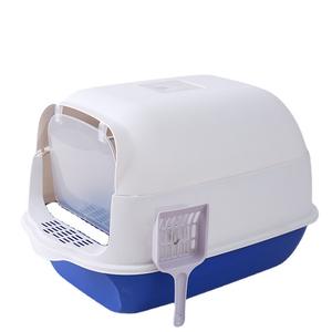 浴室猫用トイレトイレトイレ,持続可能なスプラッシュ防止,ペットクリーニング用 - Product Image 1