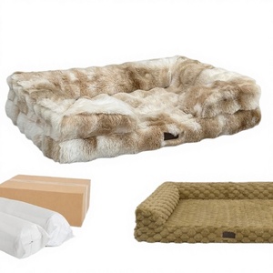 <span class=keywords><strong>Etrip</strong></span> Pet Wholesale - Canapé-lit pour chien ultra-doux, personnalisé, luxueux, moderne, avec housse amovible, motif uni, 100% coton - Product Image 2