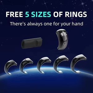 Anneau de tasbih inspiré de l'univers, 5 rappels de prière Azan, fonctionne avec Android, compteur de zikr, cadeau musulman, fabriqué en plastique - Product Image 3