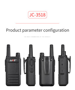 USB Walkie-talkie Dmr Radio Walkie Talkie Hai Chiều Radio Fm Thu Phát JC-3518 - Product Image 6