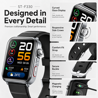Moderne Smartwatch mit 260mAh Akku und Magnetischer Aufladung, Find My Phone für Wochenendreisen zum Werkspreis
