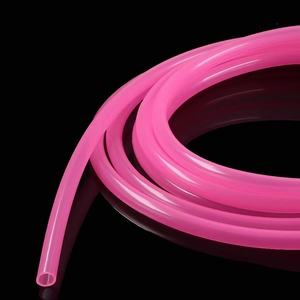 Pink Silicone <strong>Tube</strong> Food Grade <strong>Flexible</strong> Hose <strong>for</strong> Beverage <strong>Water</strong> <strong>Connector</strong> - Product Image 2