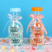 OEM Factory Wholesale Custom HALAL Mini Hard Candy Sweets Multi-fruit Flavor Drift Bottle Shape for Kids' Snacks
