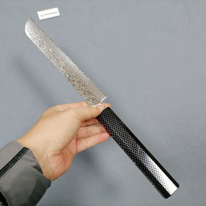 XCB8R professionnel VG10 couteau à pain en acier damas couteau à gâteau dentelé multifonctionnel coupe-pain 8 pouces pâtisseries couteau de Chef - Product Image 1