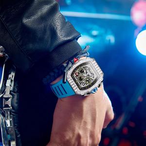 Montre de luxe pour homme à mouvement automatique mécanique étanche, personnalisable avec votre propre marque, design tendance, livraison directe - Product Image 3