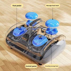 Masseur électrique vibrant chauffant pour pieds et jambes avec physiothérapie infrarouge, appareil multifonctionnel de thérapie plantaire à usage domestique - Product Image 5