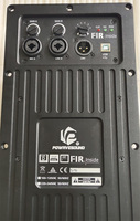 Amplificateur de haut-parleur actif avec 1/512 robinets pir, système de contrôle DSP à l'intérieur, avec design bi-amp pour 2 voies, alimentation électrique, gamme linéaire professionnelle
