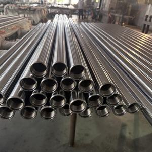 ท่อสแตนเลสกลวงชุบโครเมียมสำหรับเครื่องลำเลียงอาหารและยา ผ่านการเจียรละเอียด พร้อมผิวมันเงาทำความสะอาดง่ายและถูกสุขอนามัย - Product Image 4