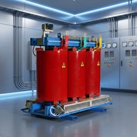 Transformateur sec de type ANSI en résine coulée 13,2 kV 300 kVA 750 kVA 1500 kVA pour salle électrique commerciale