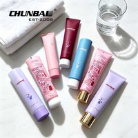 Tube cosmétique vide souple OEM avec bouchon à bille, 15ml, 30ml, 100ml, pour crème solaire et soins de la peau, couleur orange