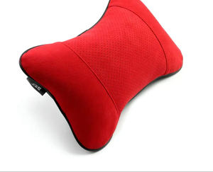 Oreiller de nuque en daim italien pour siège de voiture, coussin en forme d'os pour toutes les saisons, cadeau pour voiture - Product Image 6