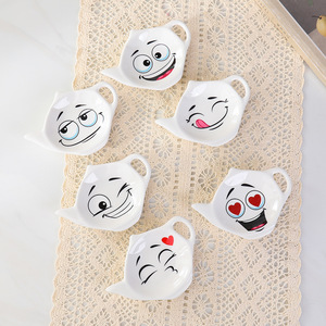 Platos <span class=keywords><strong>de</strong></span> Cerámica Creativos Personalizados para Condimentos y Salsas, con Acabado <span class=keywords><strong>de</strong></span> Color sobre Vidrio, Pintados a Mano, para Salsa <span class=keywords><strong>de</strong></span> Soya - Product Image 3