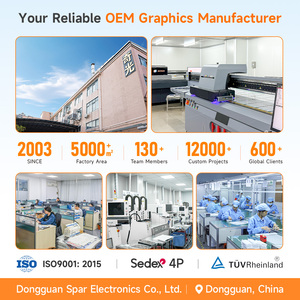 <span class=keywords><strong>Plaque</strong></span> en <span class=keywords><strong>polycarbonate</strong></span> de 2 mm d'épaisseur avec impression sérigraphique, découpe CNC et estampage pour machines - Product Image 4