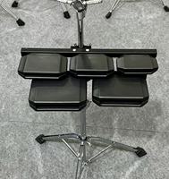 Ensemble de 5 instruments de percussion de style temple chinois avec pince universelle