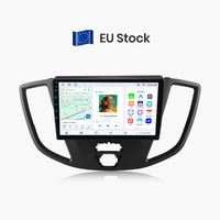 Radio Junsun con Carplay y Android Auto Inalámbrico para Ford Transit 2015-2018, Reproductor de DVD para Auto, Unidad Principal, Sistema Multimedia Estéreo, GPS, Navegador