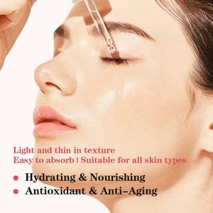 Sérum réparateur à la rose en marque propre, réparation <span class=keywords><strong>de</strong></span> la barrière cutanée du visage et du corps, éclaircissement <span class=keywords><strong>de</strong></span> la <span class=keywords><strong>peau</strong></span>, hydratation, anti-âge, soins <span class=keywords><strong>de</strong></span> la <span class=keywords><strong>peau</strong></span> vegan sans cruauté, OEM - Product Image 4