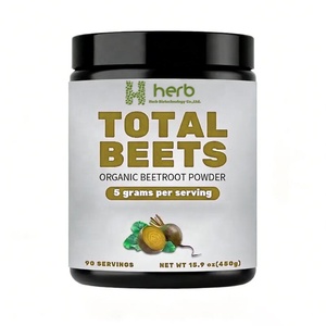 Polvo de Remolacha Orgánico 100% Puro y Natural de Alta Calidad, Marca Privada OEM/ODM, Beneficios para Aclarar la Piel, Origen Guangdong - Product Image 1