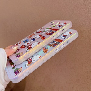 Ốp Lưng Điện Thoại iPhone 13 Pro Max 12 Pro 11 Xr XS, Ốp Điện Thoại TPU Mềm Hình Mèo Kitty Dễ Thương Nhiều Màu - Product Image 5