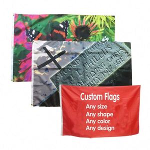 Drapeaux personnalisés de qualité supérieure, imprimés sur mesure, décorations promotionnelles, drapeaux mexicains brodés - Product Image 5
