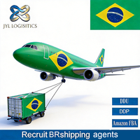 Agente de Carga Aérea FBA, Envío a Brasil Puerta a Puerta, Servicio de Logística, Entrega, Exportación, Consolidación, Tarifas DDP