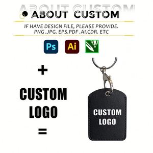 Promotional Pu Leather Commemorative Small Gift <b>Access</b> <b>Control</b> <b>Card</b> Holder Custom Mini Keychain With Logo - Product Image 3