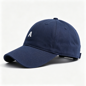 Gorra de béisbol de 6 paneles para mujer, de algodón lavado, estilo Dad Hat, suave, con bordado de letras, sin estructura, de perfil bajo, casual, ajustable, deportiva, para uso diario. - Product Image 2