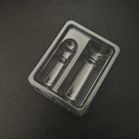 Plateau en plastique pour flacons de peptides combinés 2 pièces 3ml 10ml, plateau PET pour ampoules et poudres lyophilisées de beauté - Fabricant