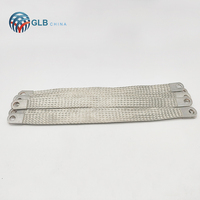 Fil de cuivre nu tressé plat prêt à l'emploi, conducteur multibrins, tension nominale 220V, marque GLB, isolation PVC, utilisation souterraine