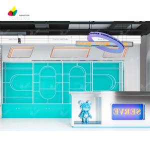 Kit de machine à griffes distributrice de jouets en peluche, à monnayeur, pour centre de jeux, avec poupées cadeaux, modèle mini <span class=keywords><strong>boutique</strong></span> - Product Image 2