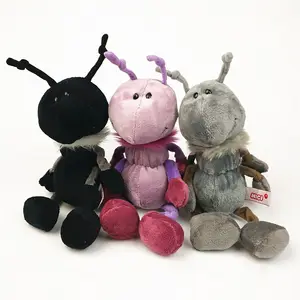 Super Awesome Soft Simulation Plush Ant Stuffed Animal Plush Doll Creative Home Decor Claw Machine Fluffy Juguetes Kid Soother