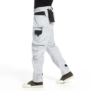 Vêtements de travail utilitaires pantalons à poches multiples, pantalons de travail Cargo pour mécanicien et électricien