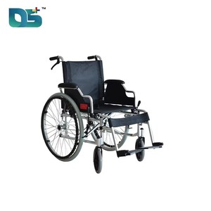 Silla de Ruedas <span class=keywords><strong>Manual</strong></span> Portátil Ligera de Aluminio, Plegable y Fácil de Transportar, para Rehabilitación de Ancianos y Personas con Peso Elevado - Product Image 3