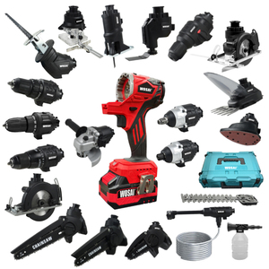 WSDB01 <span class=keywords><strong>Kit</strong></span> de Herramienta Multiusos Inalámbrica sin Escobillas de 20V, 21000 RPM, Alta Velocidad, Oscilante, Freno Eléctrico, Reversa, Empuñadura Suave, Estuche Rígido, 1 Año de Garantía - Product Image 1