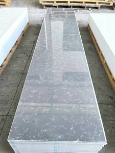 Nhà máy Hiện Đại-acrylic rắn bề mặt tấm giá rẻ nhà khách sạn tường <span class=keywords><strong>Countertop</strong></span> lớn gân mô hình sửa đổi cho nhân tạo slab - Product Image 5