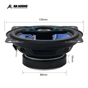 AK-1070 de haute qualité mise à niveau 4/5/6.5 pouces haut-parleurs de voiture 2 voies coaxial, système audio à gamme complète - Product Image 6