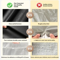 Patchs de réparation autocollants en autres matériaux pour canapés en cuir véritable, sièges de véhicules électriques, coussins - Résistants à l'abrasion