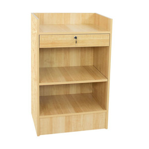 Factory Wholesale MDF <b>Checkout</b> <b>Counter</b> Drawer Cashier Cabinet KY-011 MDF <b>Checkout</b> <b>Counter</b> Cashier Cabinet KY-011 - Product Image 2