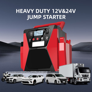 Démarreur de saut haute puissance 3000A 12V 24V 63000mAh pour voiture/moto/camion avec booster de <span class=keywords><strong>batterie</strong></span> USB-C/USB-A 45W et lampe torche LED - Product Image 3