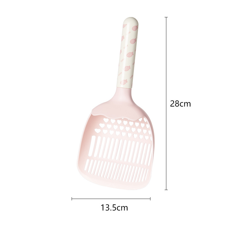 Pelle à litière pour chat bicolore améliorée - Rose