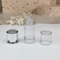 15ml 30ml PETG Corée populaire pompe sans air aiguille bouteille liquide fond de teint bouteille