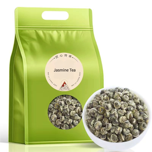 Tè <span class=keywords><strong>Verde</strong></span> <span class=keywords><strong>Sfuso</strong></span> al Gelsomino Dragon Pearl OEM Private Label 250g, Miscela Naturale al Gelsomino, Tè Dimagrante e Salutare di Alta Qualità - Product Image 1