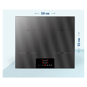 Electrodomésticos de cocina de 60cm, tapa de cristal, 220V, 6000W, Rusia, país, zona flexible completa, 4 quemadores, <span class=keywords><strong>placa</strong></span> de <span class=keywords><strong>inducción</strong></span> integrada - Product Image 2