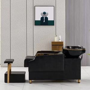 Modern Black <b>Barber</b> <b>Chair</b> Hydraulic Salon Styling <b>Chair</b> Adjustable Footrest Metal Base Beauty Salon Furniture - Product Image 6