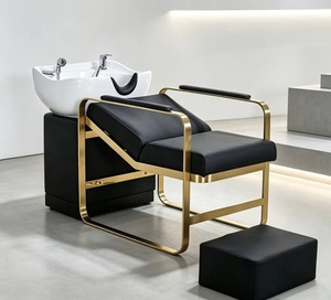 Sillón de Peluquería Moderno para Salón de Belleza, Silla para Lavado de Cabello - Product Image 1
