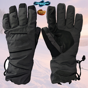 Arctic Extreme soğuk açık spor eldiven alt-sıfır termal polar astarlı aşağı dolu kayak eldivenler için snowboard - Product Image 1